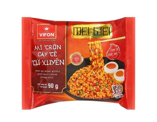 Mì Trộn Cay Tê Tứ Xuyên Mei Mei Vifon Gói 90g Vifon ảnh 0