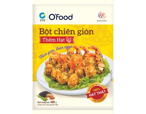 Bột Chiên Giòn Thêm Hạt 500g O'Food ảnh 0