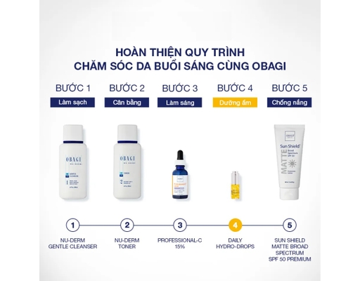 Serum Dưỡng Ẩm & Phục Hồi Daily Hydro-Drops 30ml Obagi ảnh 4
