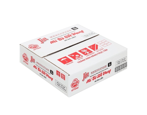 Thùng 30 Mì Jin Bò Sốt Vang 80g - 09588400 Otoki ảnh 0