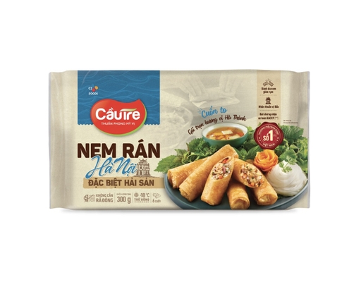 Nem Rán Hà Nội Đặc Biệt Hải Sản CJ Cầu Tre 300g