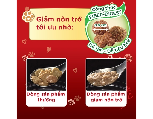 Thức Ăn Dạng Hạt Cho Mèo Giảm Nôn Trớ Tiêu Hóa Tối Ưu Vị Cá Ngừ 800g Silver Spoon ảnh 2
