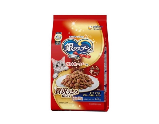 Thức Ăn Dạng Hạt Cho Mèo Giảm Nôn Trớ Tiêu Hóa Tối Ưu Vị Cá Ngừ 800g Silver Spoon ảnh 0