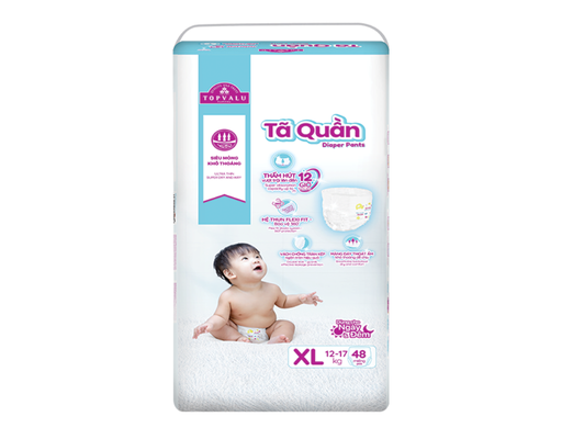 Tã Quần XL48 Cho Bé Từ 12-17kg 48 Miếng TOPVALU ảnh 1