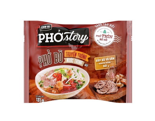 Phở Bò Nguyên Miếng Chinsu Gói 140G CHIN-SU ảnh 0