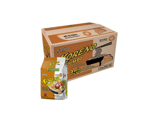 Thùng 10 Lốc Mì Jumbo Vị Chay Nấm - 06278984 Koreno ảnh 0