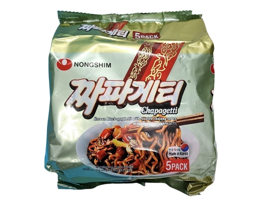 Lốc 5 Gói Mì Trộn Tương Đen 140g Nongshim ảnh 0
