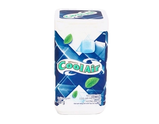 Kẹo Sing-Gum Fresh Cube Hương Bạc Hà 40g Cool Air ảnh 0