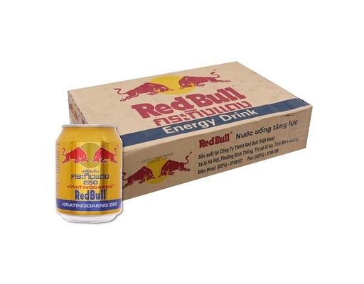 Thùng 24 Lon Nước Tăng Lực 250ml Redbull ảnh 1