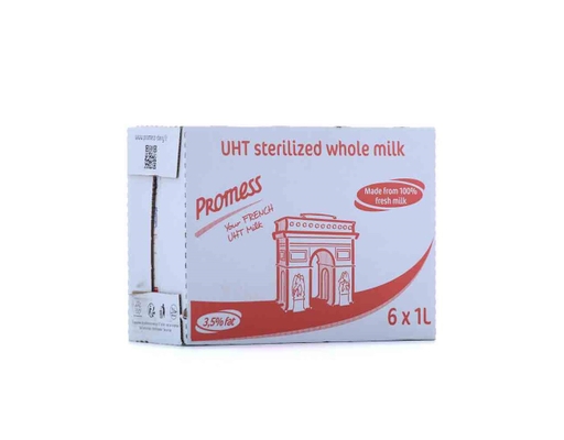 Thùng 6 Hộp Sữa Tươi Tiệt Trùng Promess Nguyên Kem 1L Promess ảnh 3