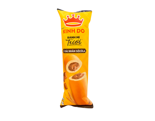 Bánh Mì Tươi Ổ Dài Nhân Socola 80g Kinh Đô ảnh 0