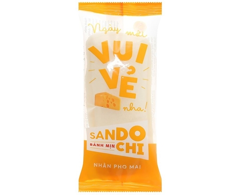 Gói 10 Bánh Sandochi Nhân Phô Mai 20g Bảo Minh ảnh 2