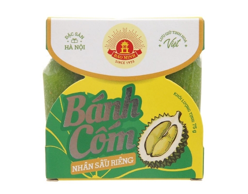 Bánh Cốm Nhân Sầu Riêng Trần 75g Bảo Minh ảnh 0