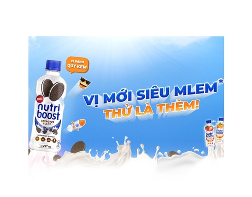 Sữa Trái Cây Hương Bánh Quy Kem 297ml Nutriboost ảnh 3