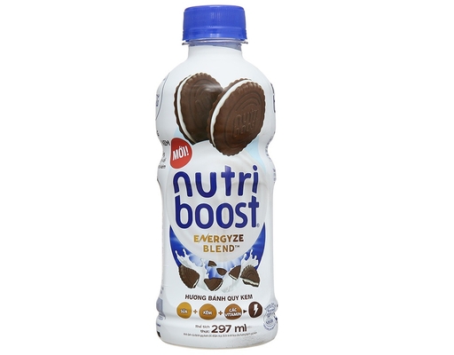 Sữa Trái Cây Hương Bánh Quy Kem 297ml Nutriboost ảnh 0