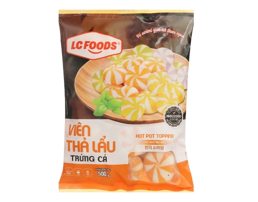 Viên Thả Lẩu Trứng Cá 500g LC Foods ảnh 0