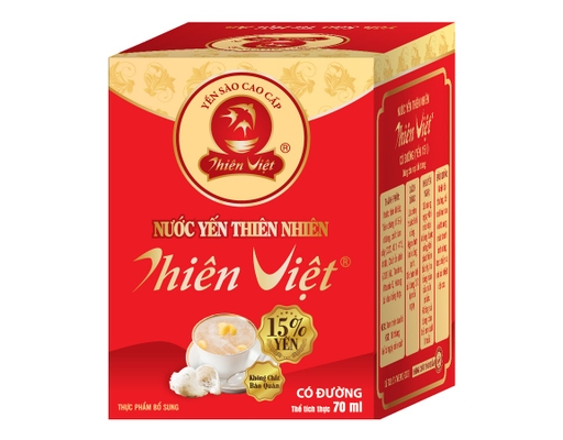 Nước Yến Có Đường 70ml Yến Sào Thiên Việt ảnh 0