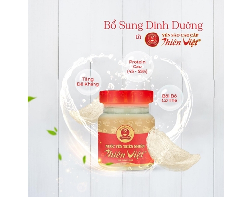 Nước Yến Có Đường 70ml Yến Sào Thiên Việt ảnh 1