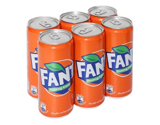 Lốc 6 Nước Giải Khát Hương Cam 320ml x 6 Fanta ảnh 0