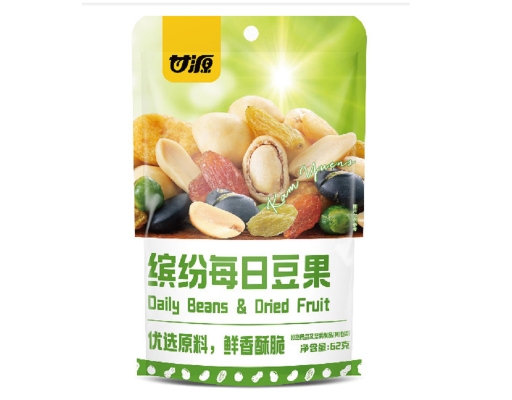 Hạt Đậu Mix Hoa Quả Tổng Hợp 62g Cam Nguyên ảnh 0