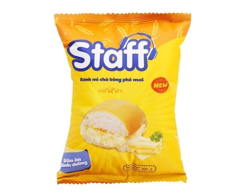 Bánh Mì Chà Bông Phô Mai 60g Staff ảnh 0