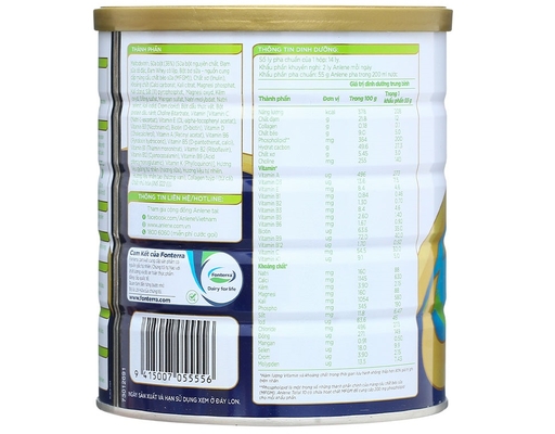 Thực phẩm bổ sung ANLENE Total 10 Hương Vani Lon 800g Anlene ảnh 1