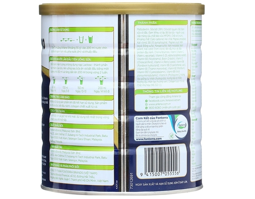 Thực phẩm bổ sung ANLENE Total 10 Hương Vani Lon 800g Anlene ảnh 3