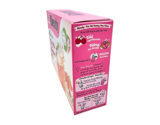 Trà Vải Hương Hoa Hồng 8 gói x 11g Blendy ảnh 2