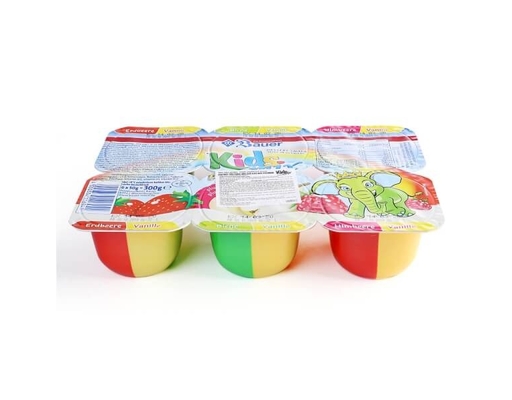 Pho Mát Sữa Chua Hoa Quả Kids Mix Premium 6 x 50g Bauer ảnh 0