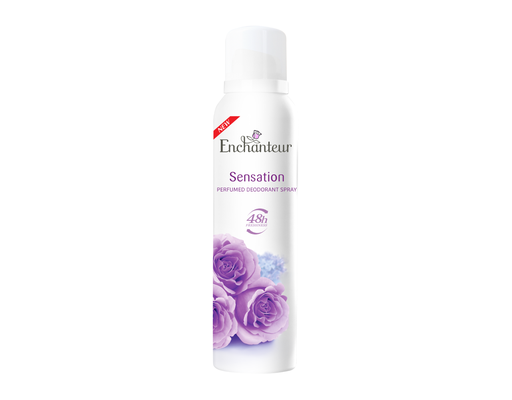 Xịt Khử Mùi Hương Nước Hoa Sensation 150ml Enchanteur ảnh 0