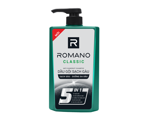 Dầu Gội Sạch Gàu Classic 650g ROMANO ảnh 0