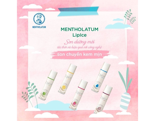 Son Dưỡng Môi Không Màu Chuyển Kem Mịn Hương Táo 4.3g LipIce ảnh 4