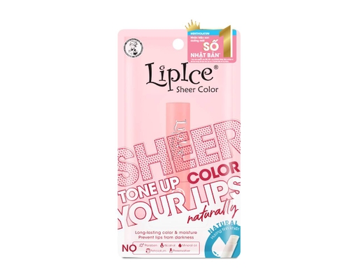 Son Dưỡng Sheer Color Natural Không Hương 2.4g LipIce ảnh 1