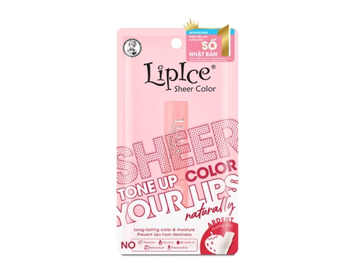 Son Dưỡng Sheer Color Ardent Hương Dâu 2.4g LipIce ảnh 1