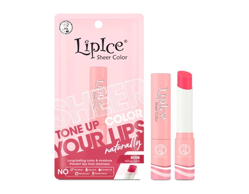 Son Dưỡng Hiệu Chỉnh Sắc Môi Rose Hồng Cam 2.4g LipIce ảnh 0