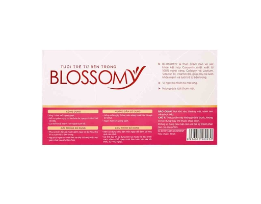 Nước Uống Đẹp Da Cải Thiện Sức Khỏe Hộp 10 Chai x 50ml Blossomy ảnh 1