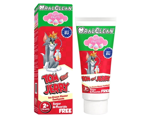 Kem Đánh Răng Trái Cây Dành Cho Trẻ Em Tutti Frutti 75ml OralClean ảnh 0