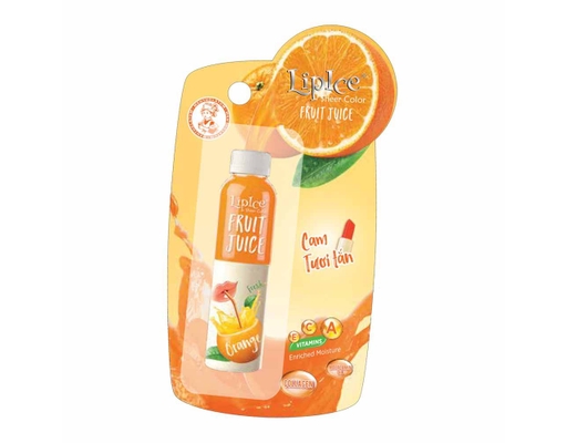 Son Dưỡng Chiết Xuất Trái Cây Fruit Juice Cam Tươi Tắn 4g LipIce ảnh 1