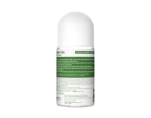Lăn Khử Mùi Ngăn Tiết Mồ Hôi Hương Trà Xanh Green Tea 40ml Refre ảnh 1