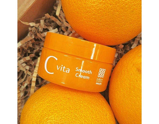 Kem Dưỡng Trắng Mịn C Vita Smooth Cream 45g Meishoku ảnh 2
