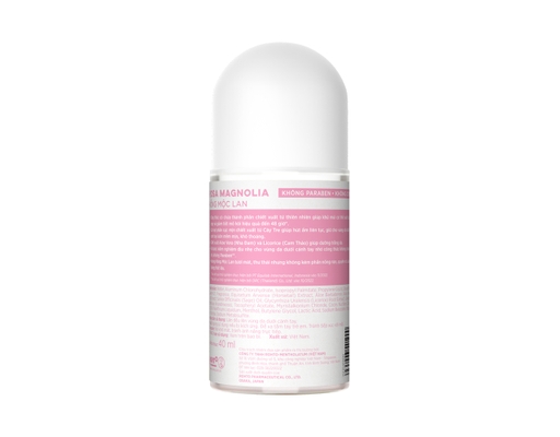 Lăn Khử Mùi Ngăn Tiết Mồ Hôi Hương Hồng Mộc Lan Rosa Magnolia 40ml Refre ảnh 1
