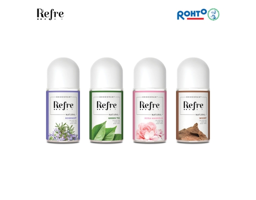 Lăn Khử Mùi Ngăn Tiết Mồ Hôi Hương Gỗ Woody 40ml Refre ảnh 4