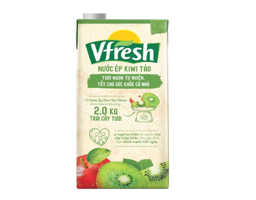 Nước Trái Cây Kiwi Táo 1L Vfresh ảnh 0