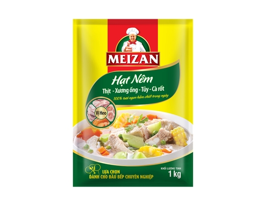 Hạt Nêm Từ Thịt Xương Tủy Và Cà Rốt 1kg Meizan ảnh 0