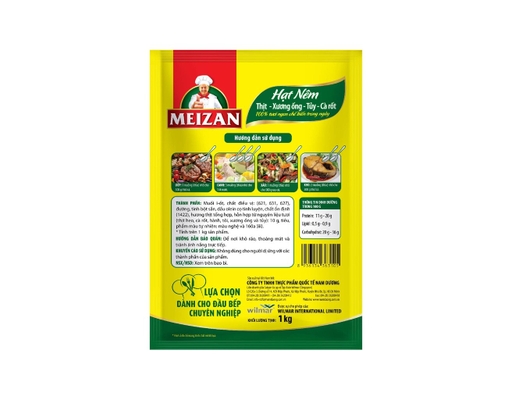 Hạt Nêm Từ Thịt Xương Tủy Và Cà Rốt 1kg Meizan ảnh 1