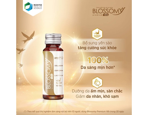 Thực Phẩm Bảo Vệ Sức Khỏe Premium Yến - 3 Chai x 50ml Blossomy ảnh 5