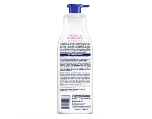 Sữa Dưỡng Thể Trắng Mịn UV & Vitamin C 600ml NIVEA ảnh 1