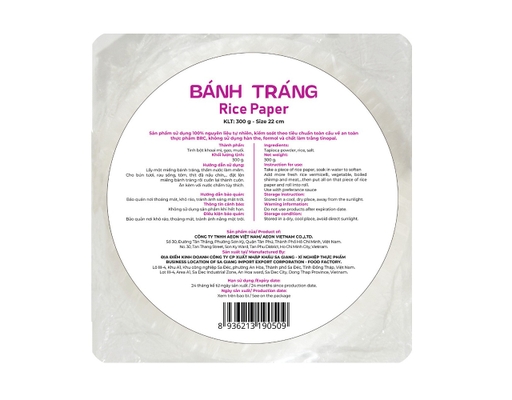 Bánh Tráng 22cm 300g TOPVALU ảnh 3