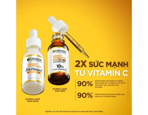 Dưỡng Chất Sáng Da 10% Pure Vitamin C 30ml GARNIER ảnh 2