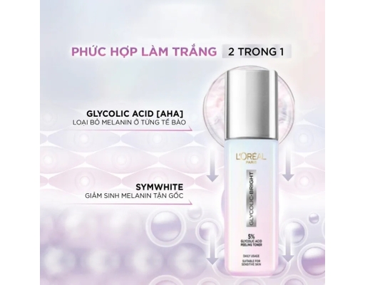 Nước Dưỡng Sáng Da Glycolic-Bright 128ml L'Oreal ảnh 1